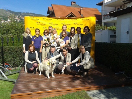 Picture for Deputy Minister of Foreign Trade and Economic Relations of Bosnia and Herzegovina, Mrs. Ermina Salkicevic-Dizdarevic attended a reception to mark the opening of the Foundation for dogs - "Dogs Trust" in Bosnia and Herzegovina, Sarajevo, October 9, 2012